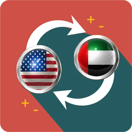 US dollar to UAE dirham icon
