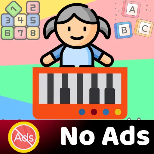 Kids Learning: Piano, Drawing icon