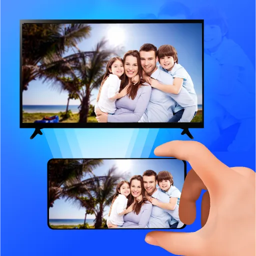 Projector HD Simulator - Cast icon