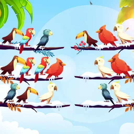 Birds Sort Color Puzzle icon