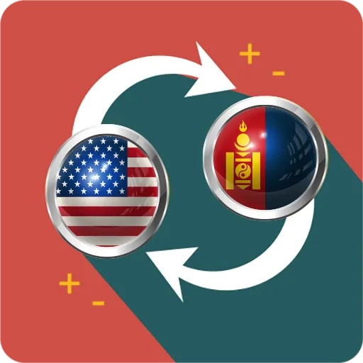 US dollar to Mongolian tugrik icon