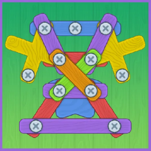 Wooden Unscrew Puzzle icon