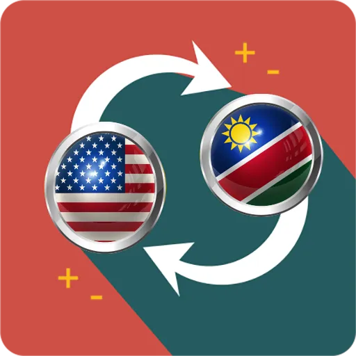 US dollar to Namibian dollar icon