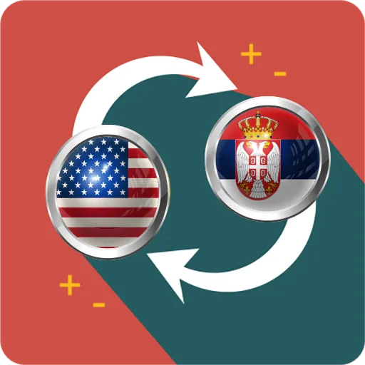 US dollar to Serbian dinar icon