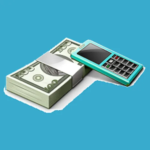 Credit Debit - ledger account, udhaar bahi khata icon