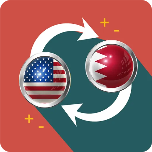 USD Dollar to Bahraini dinar icon