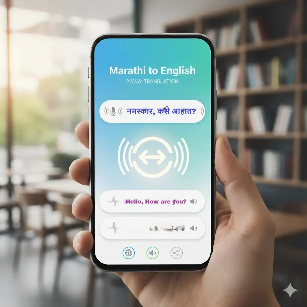 Marathi English2Way Translation icon