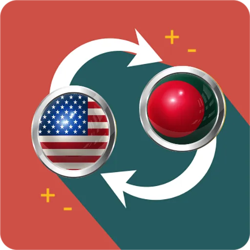 US dollar to Bangladeshi taka icon
