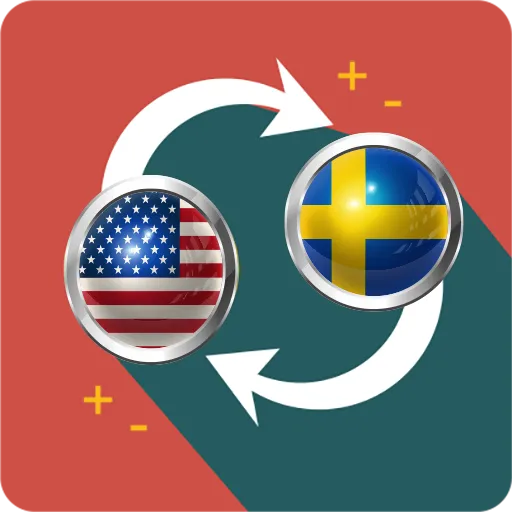 US Dollar to Swedish Krona icon