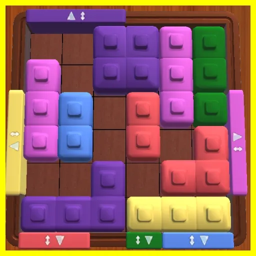 Color Grid Escape Puzzle icon