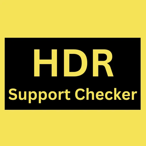 HDR Support Checker icon
