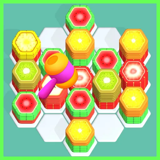 Fruity Hexa Merge & Sort icon