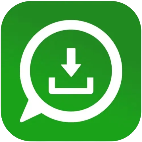 Status downloader-Status saver icon