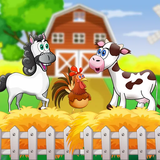 Farm Animals Puzzles - Fun Games icon