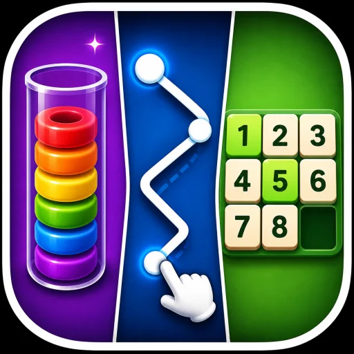 Zip Play a Brain Puzzles icon