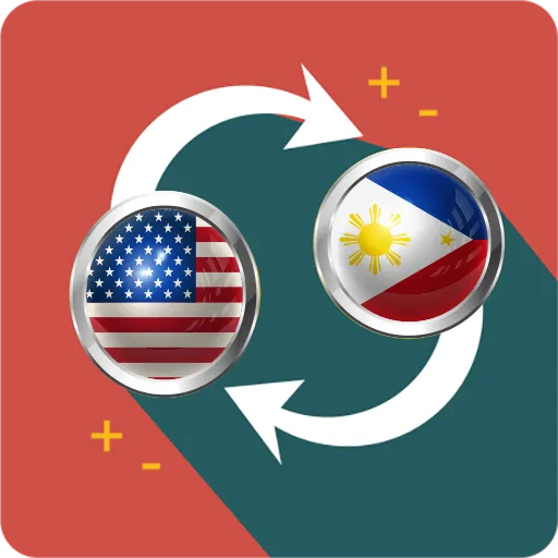 US dollar to Philippine peso icon