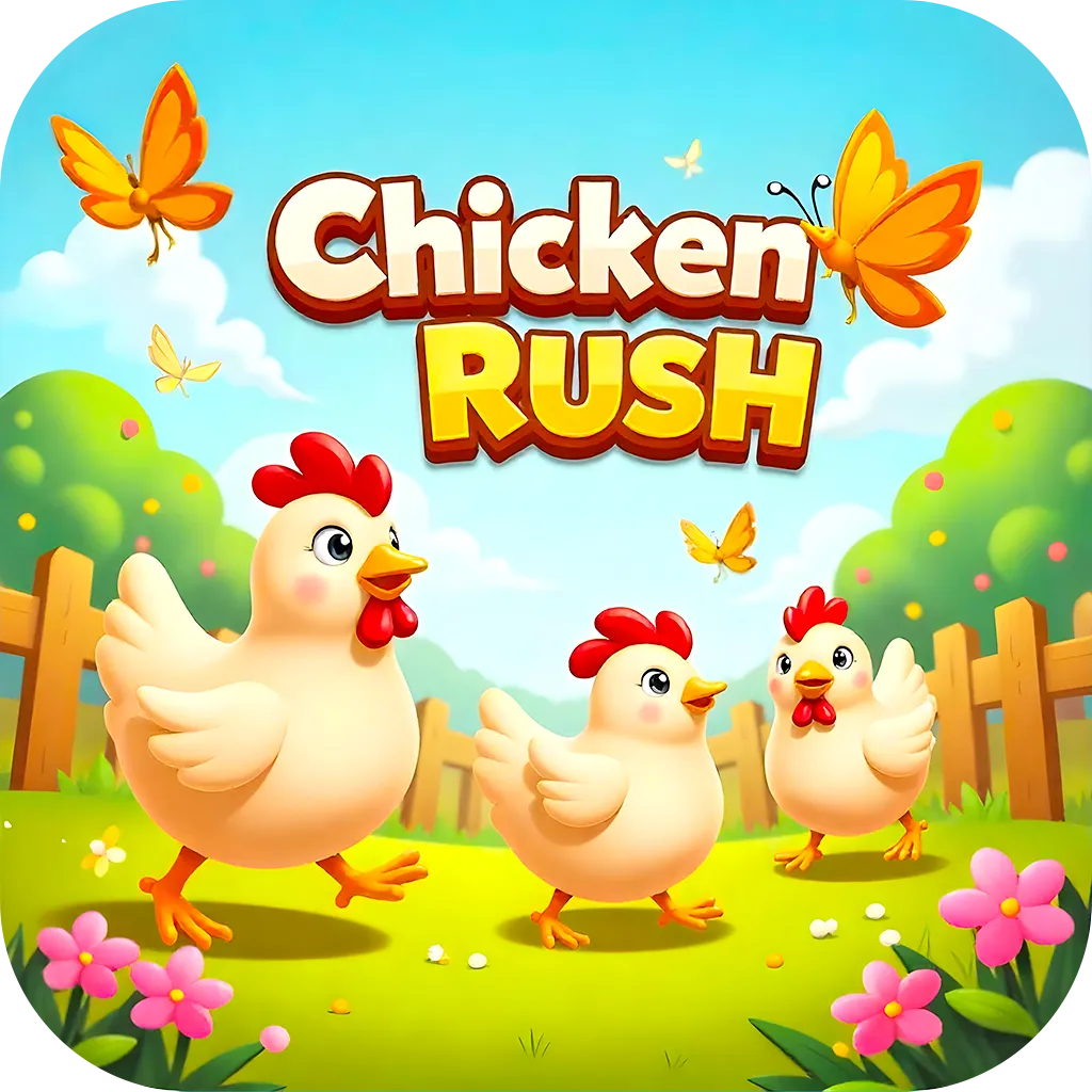 Chicken Rush Merge game icon