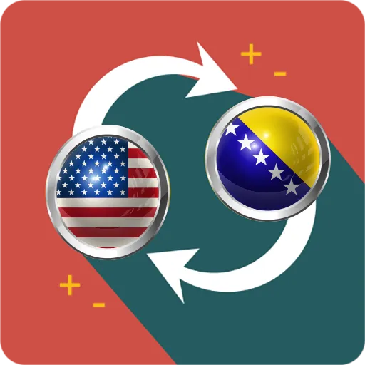 US dollar to Bosnian Mark icon
