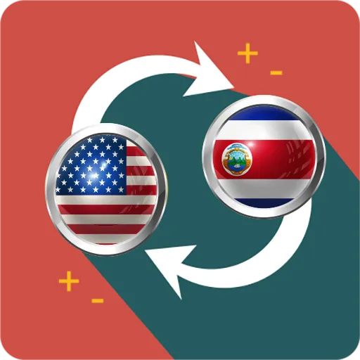 US dollar to Costa Rican colon icon
