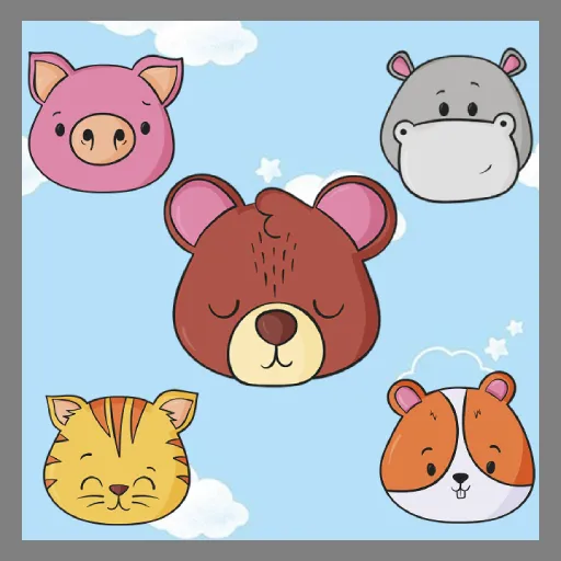 Drop Merge Animals icon