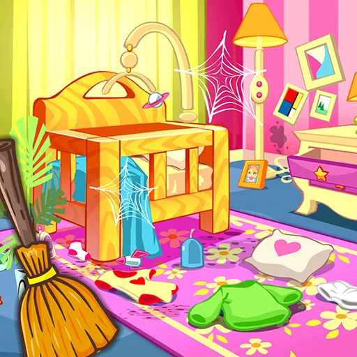House Cleaning Game: Keep the Baby Doll's House Sparkling Clean icon