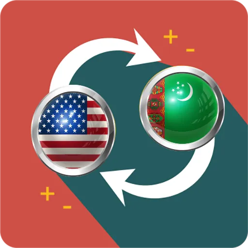 US Dollar to Turkmen Manat icon