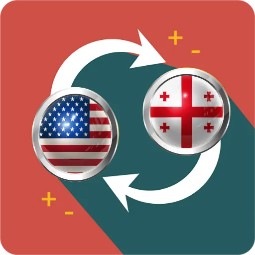 US dollar to Georgian lari icon
