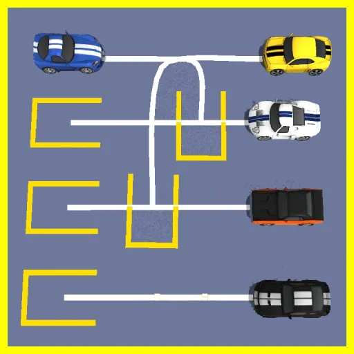 Line Car Parking icon