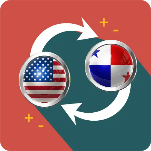 US dollar to Panamanian balboa icon