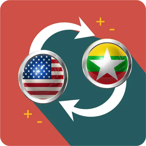 US dollar to Myanmar kyat icon