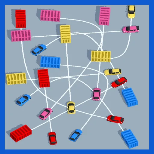Transport Car Parking Order icon