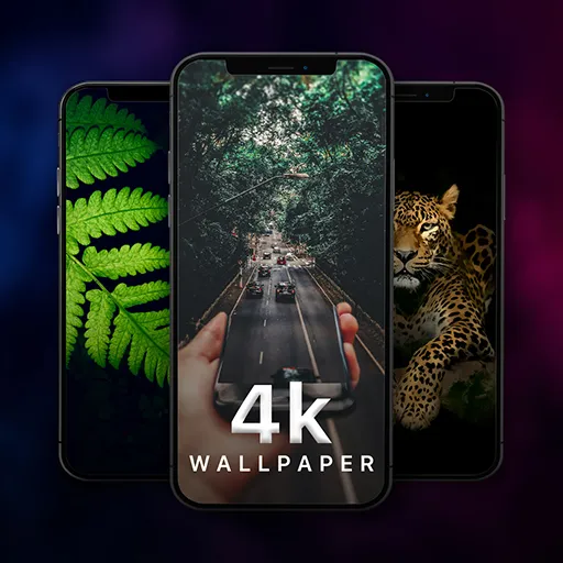 4K Live Wallpapers: Magic Touch icon