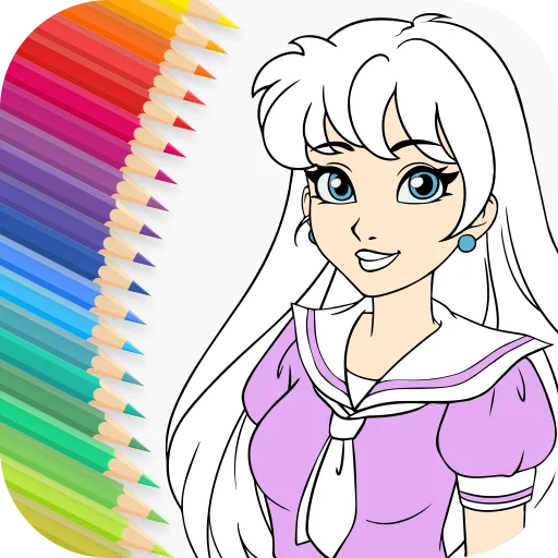 Princess Coloring icon