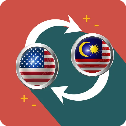 US dollar to Malaysian ringgit icon