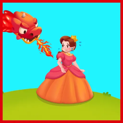 Dragon Girl Rescue Puzzle icon