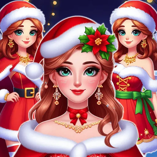 Christmas Dress Up Game For Girls - Christmas Games icon