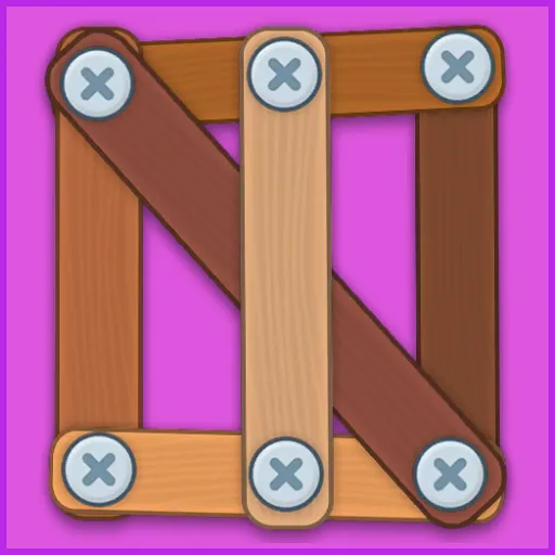 Wooden Screw Master icon
