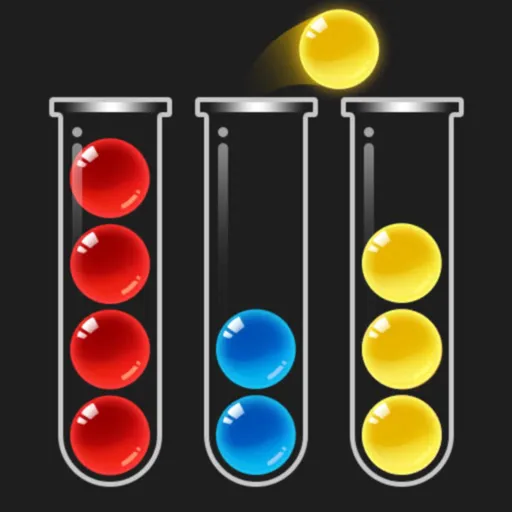 Water ball sort - puzzle icon
