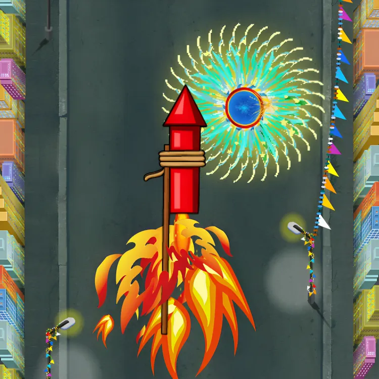 Diwali Firecracker Indian Game icon