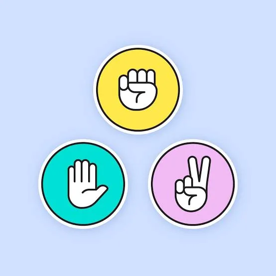 Rock Paper Scissors Game. icon