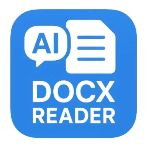 Docx Reader Word Office Viewer icon