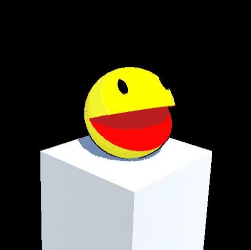 Pac Man 3D - Yellow man icon