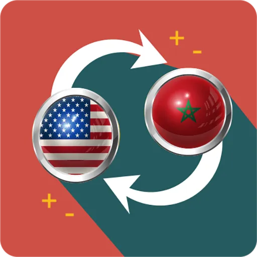 US dollar to Moroccan dirham icon