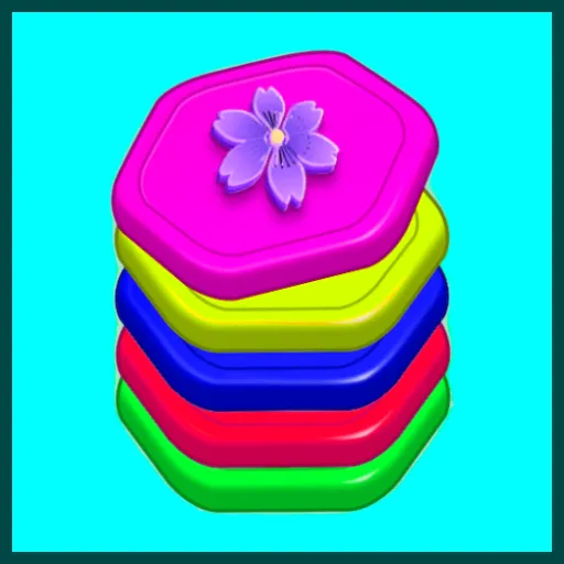 Hexa Merge & Sort icon
