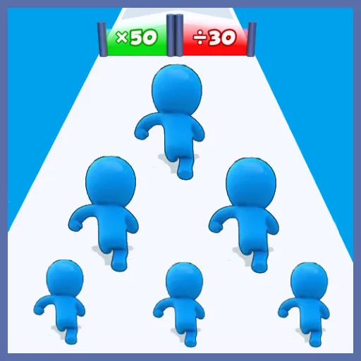 Crowd War Run icon
