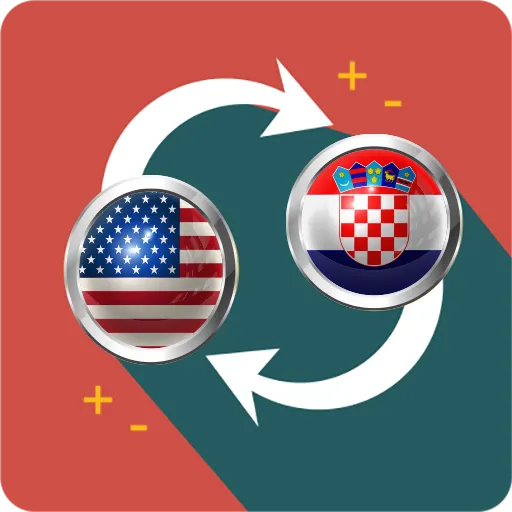 US dollar to Croatian kuna icon