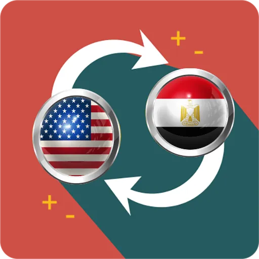 US dollar to Egyptian pound icon