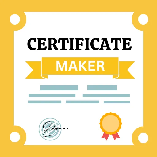 Certificate Maker & Template icon
