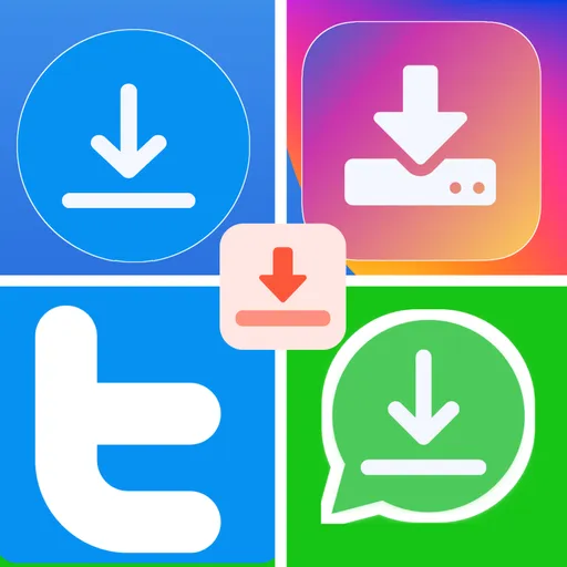 All in one Status Saver - For all social media apps icon