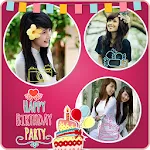 Happy Birthday Frame icon